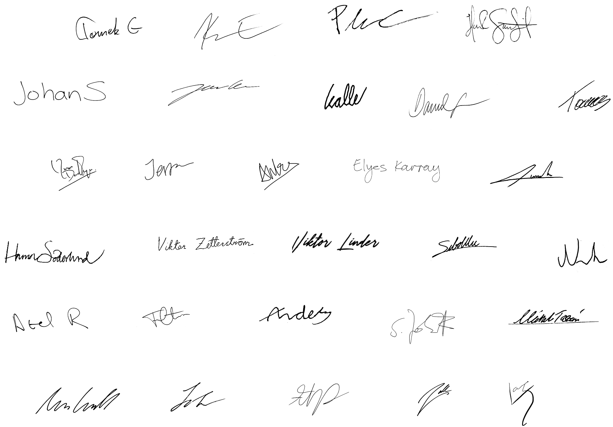 Sana Learn signatures